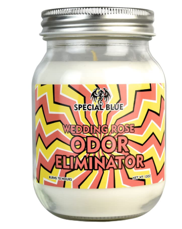 Photograph of product: Special Blue Odor Candles 13oz - Wedding Rose