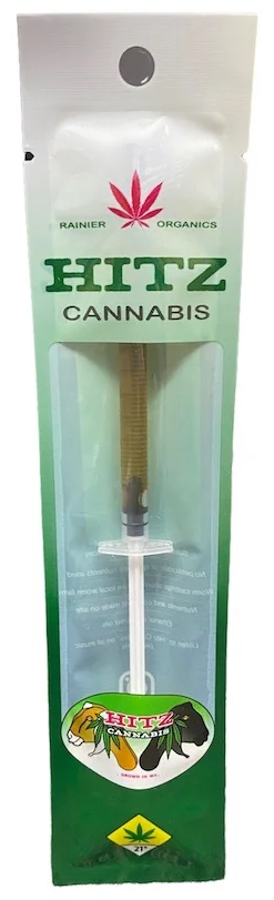 Photograph of product: Raw Distillate Syringe