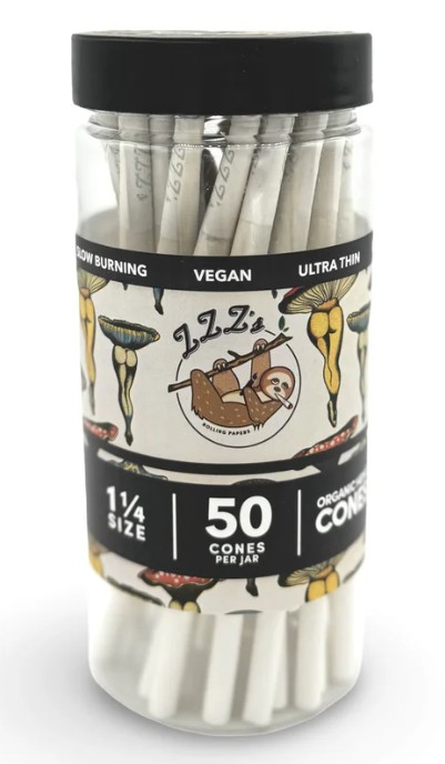 Photograph of product: Shroom Booties |  1 1/4   | Cone Jar