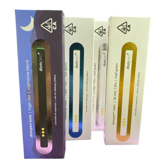 Photograph of product: G. Dompen .5g HIGH CBD:TH-oui Ratio Disposable - Vanilla Lavender - 