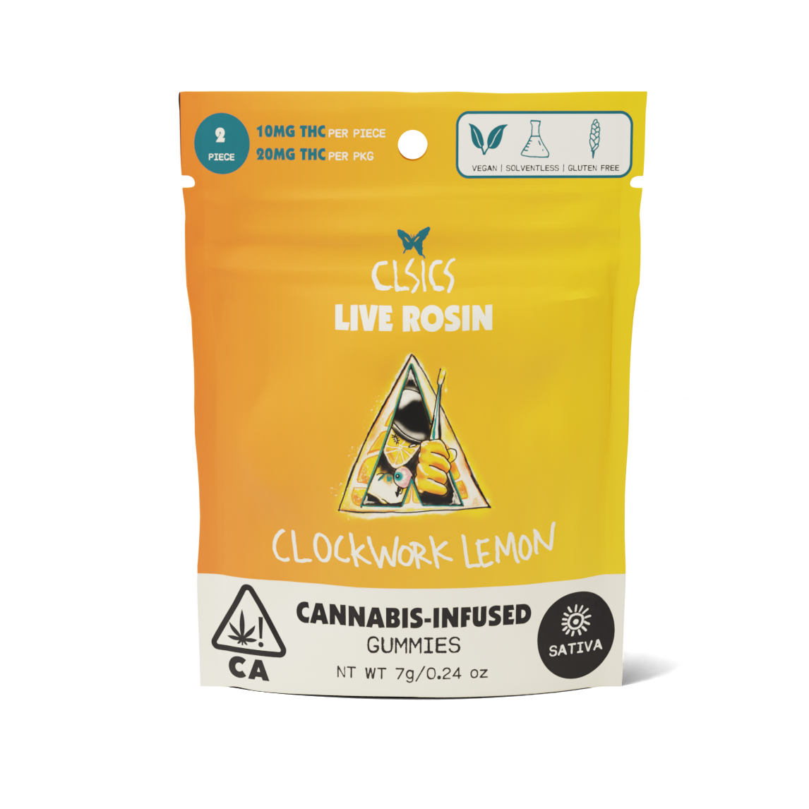 Photograph of product: CLSICS - Berry Prism (Oui'd) Live Rosin Gummies (100mg)