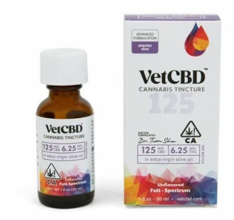 Photograph of product: VetCBD 20:1 Regular Strength 1oz - VetCBD