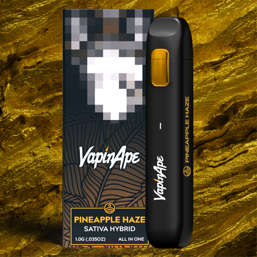 Photograph of product: Pineapple Haze | Disposable | 1g