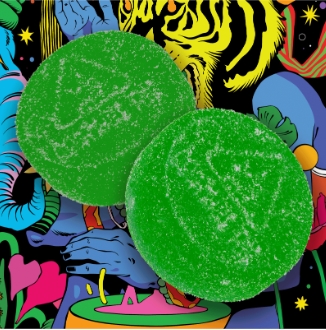 Photograph of product: Strawberry Kiwi Gummies 20Pk