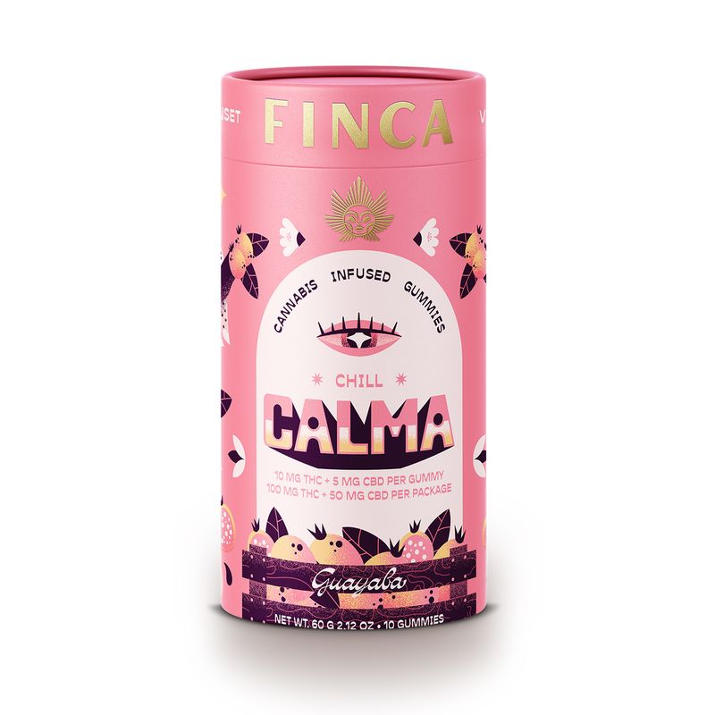 Photograph of product: NY Finca | Calma Guava Chill | 100mg Gummies