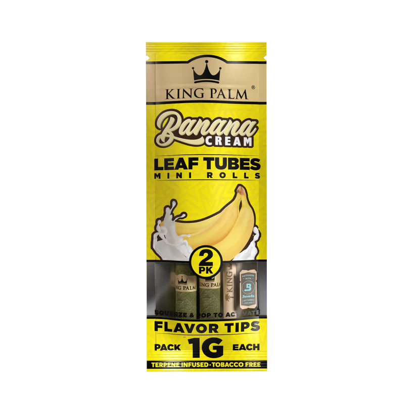 Photograph of product: King Palm Mini- Banana Cream 2pk