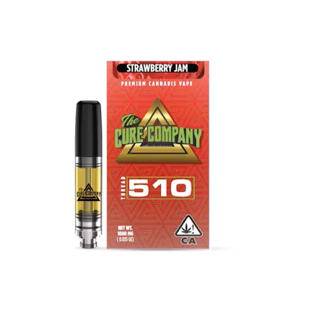 Photograph of product: THE CURE COMPANY | STRAWBERRY JAM - 1G ALL-IN-ONE