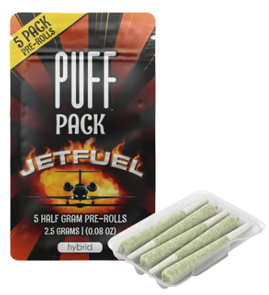 Photograph of Product: Jet Fuel PreRolls 5pk [K74]