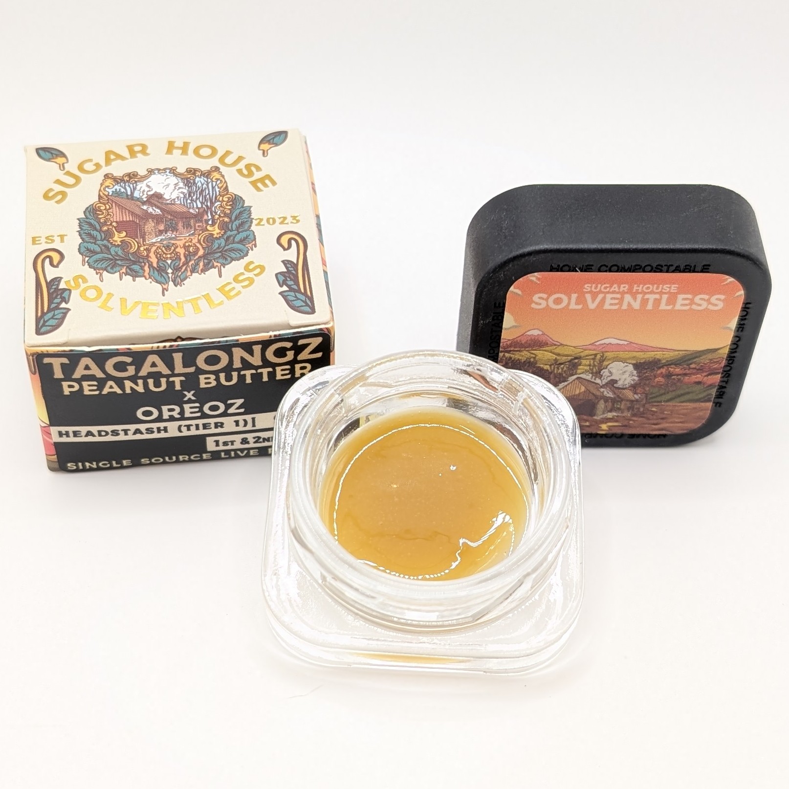 Photograph of product: Tagalongz 1g Live Rosin