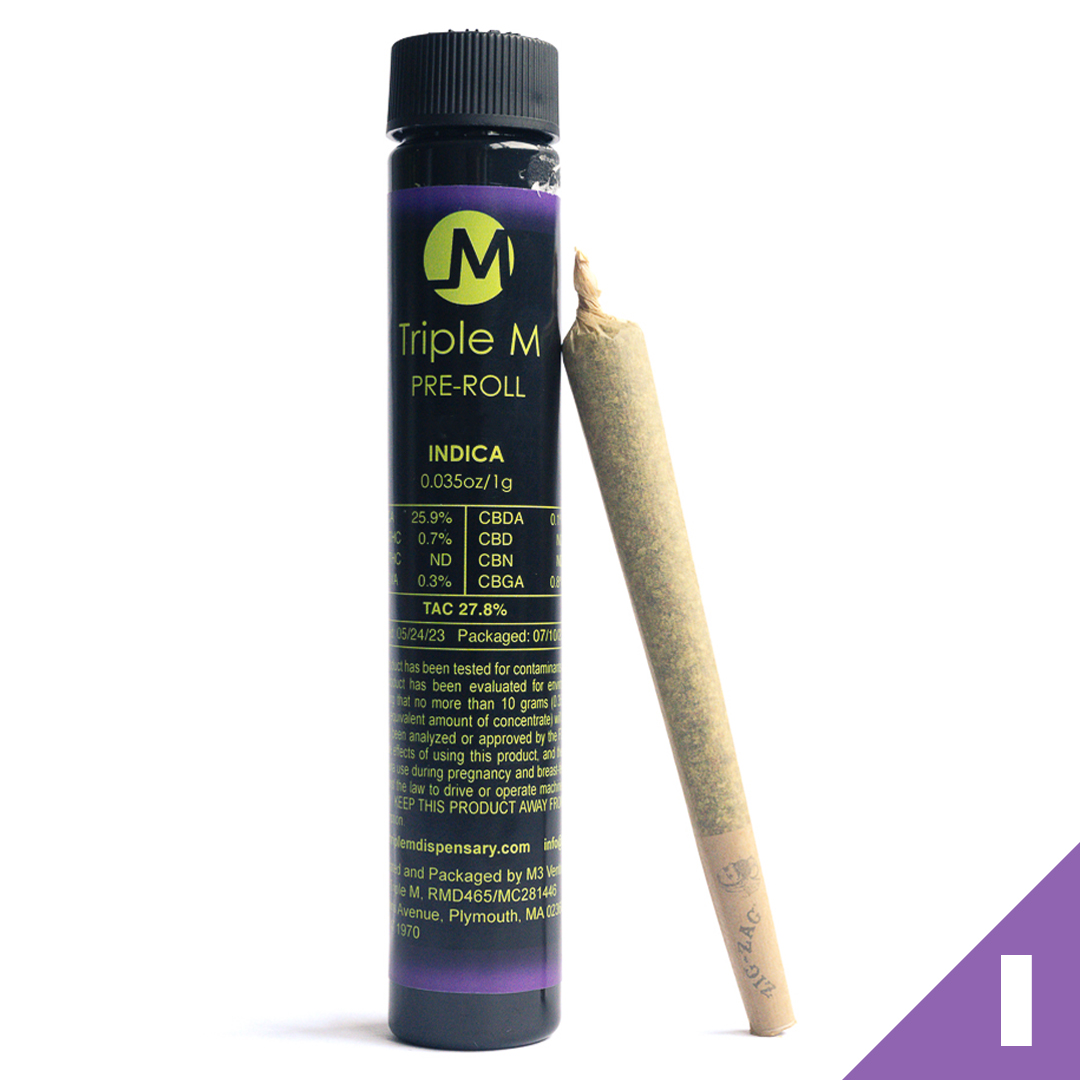 Photograph of Product: Kush Mints - Indica - Preroll [1g]