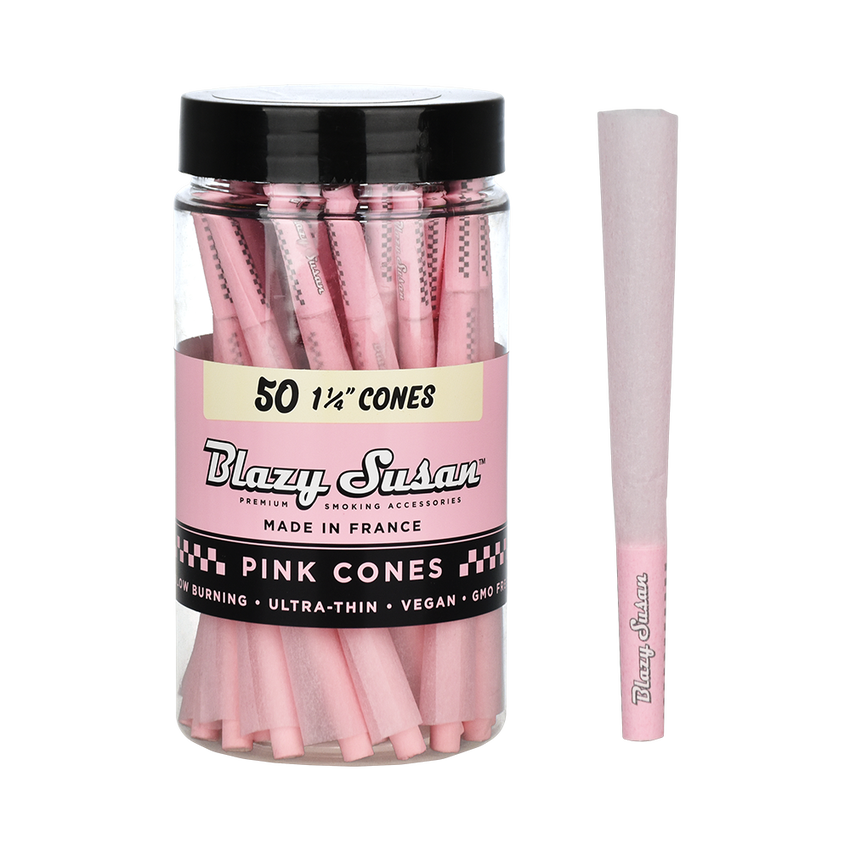 Photograph of product: Blazy Susan Pink Cones 50pk