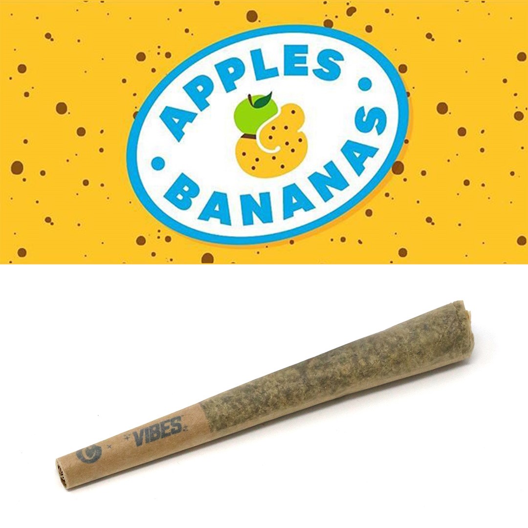 Photograph of product: Cookies 1g Multi-Pack Prerolls 2 x - Apples and Bananas x Medellin