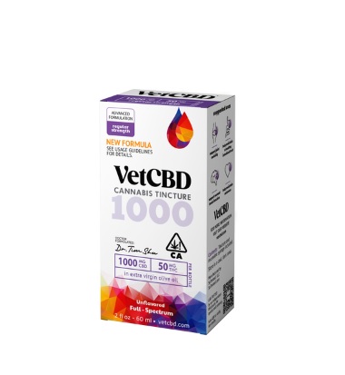 Photograph of product: VETCBD | 20:1 Regular Strength Tincture | 1000mg CBD/50mg TH-oui