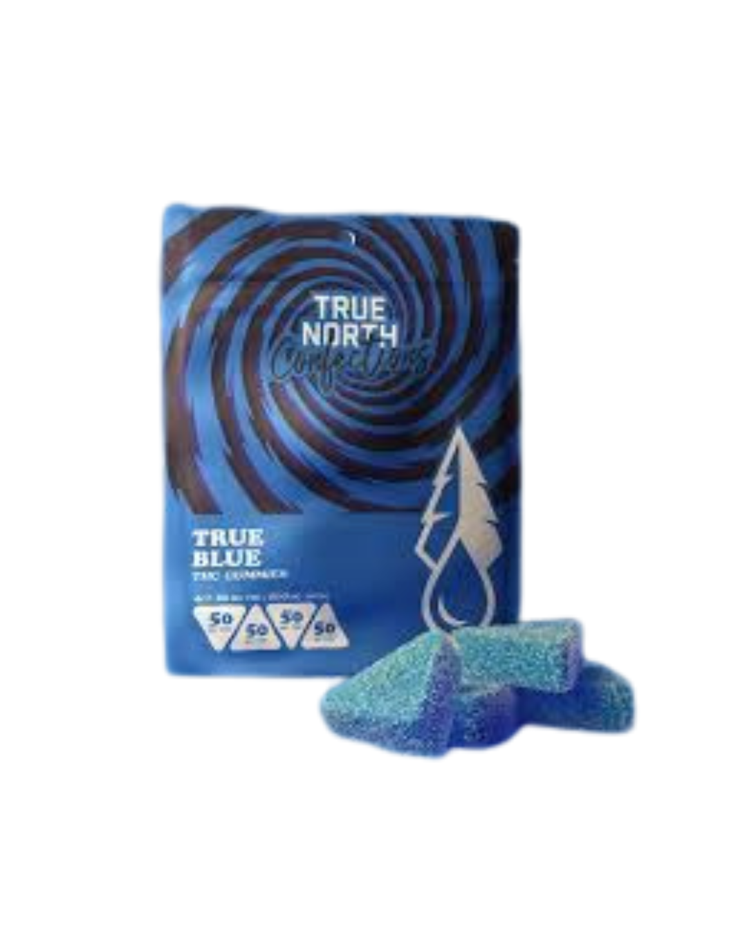 Photograph of product: True North Collective | True Blue Gummies | 200mg