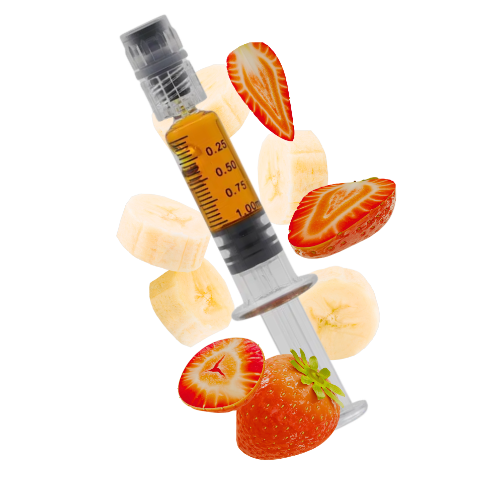 Photograph of product: Strawberry Banana Smoothie - Distillate Syringe