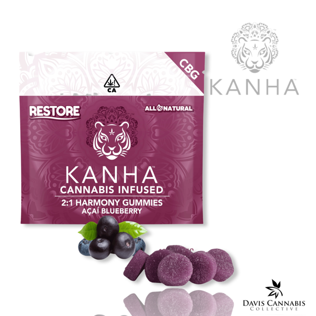 Photograph of product: ACAI BLUEBERRY CBG GUMMIES