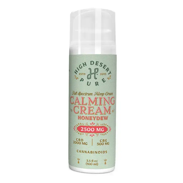 Photograph of product: High Desert Pure 3000mg CBD/CBG Lotion