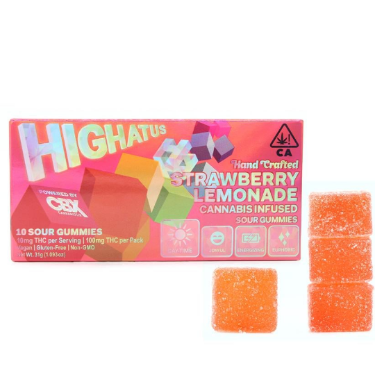 Photograph of product: Strawberry Lemonade Sour Gummies - 