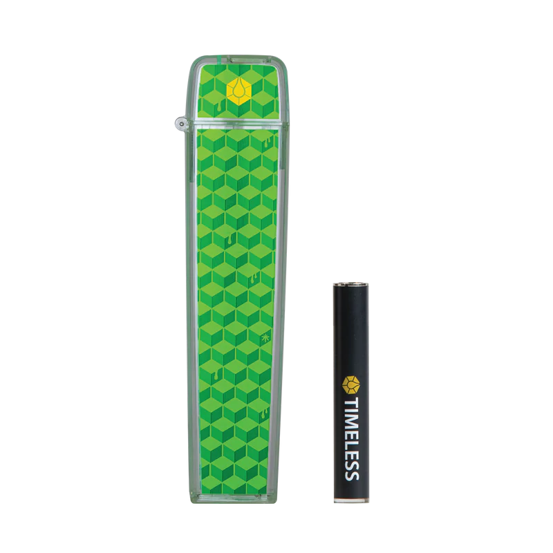 Photograph of product: Timeless Flip Case Combo 510 Vape Device Green