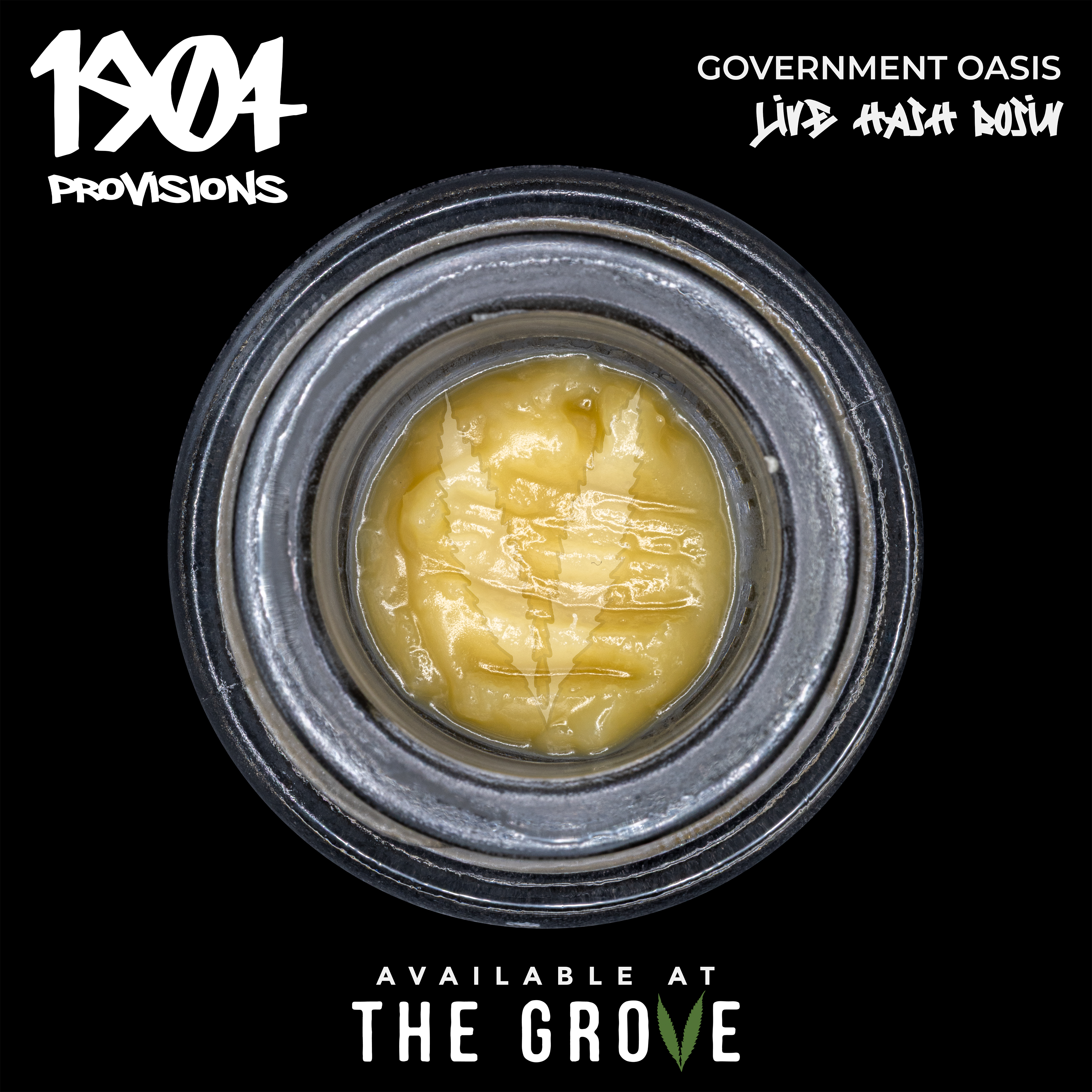 Photograph of product: 1904 | Governmint Oasis Live Rosin