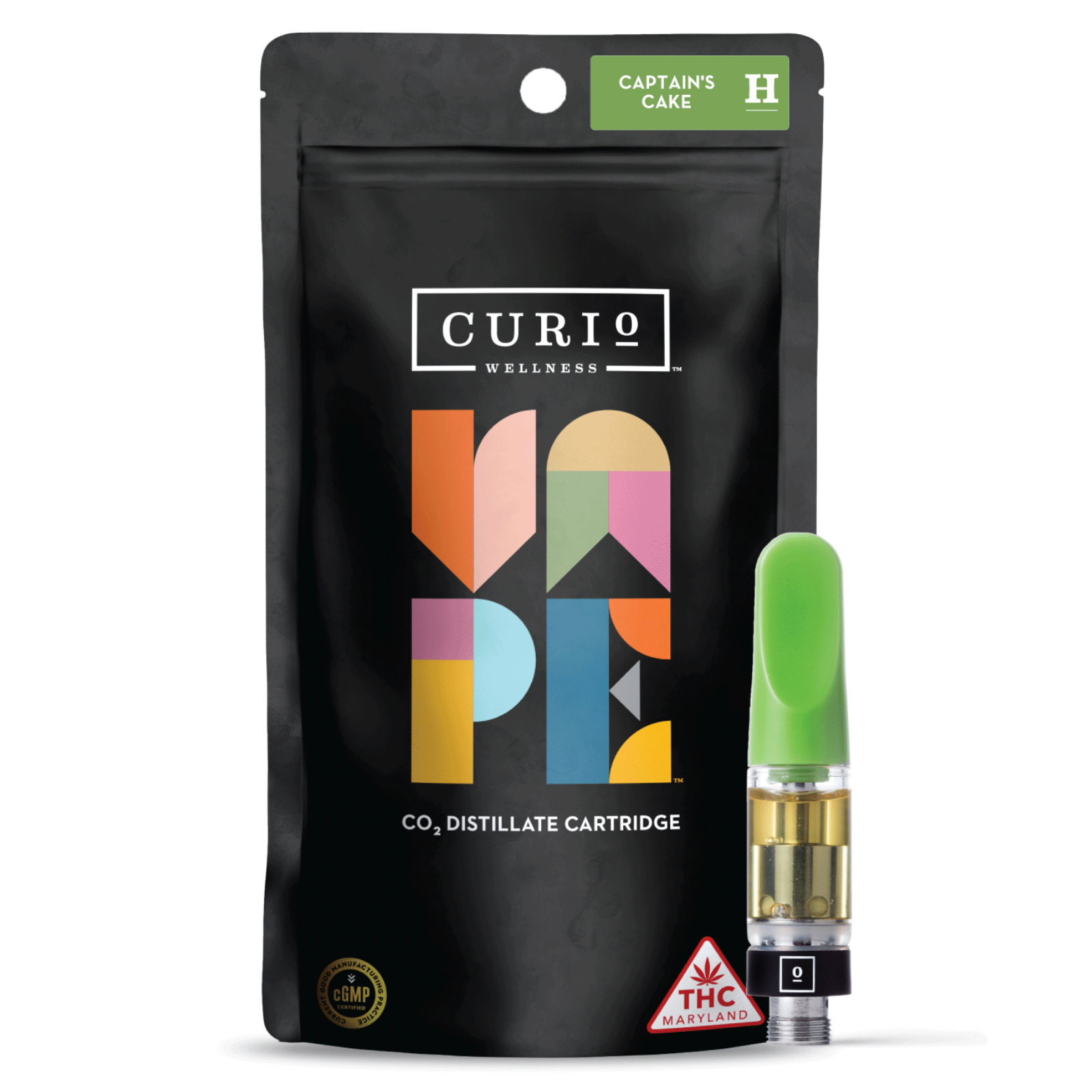 Photograph of product: Captain's Cake Cartridge | 1g