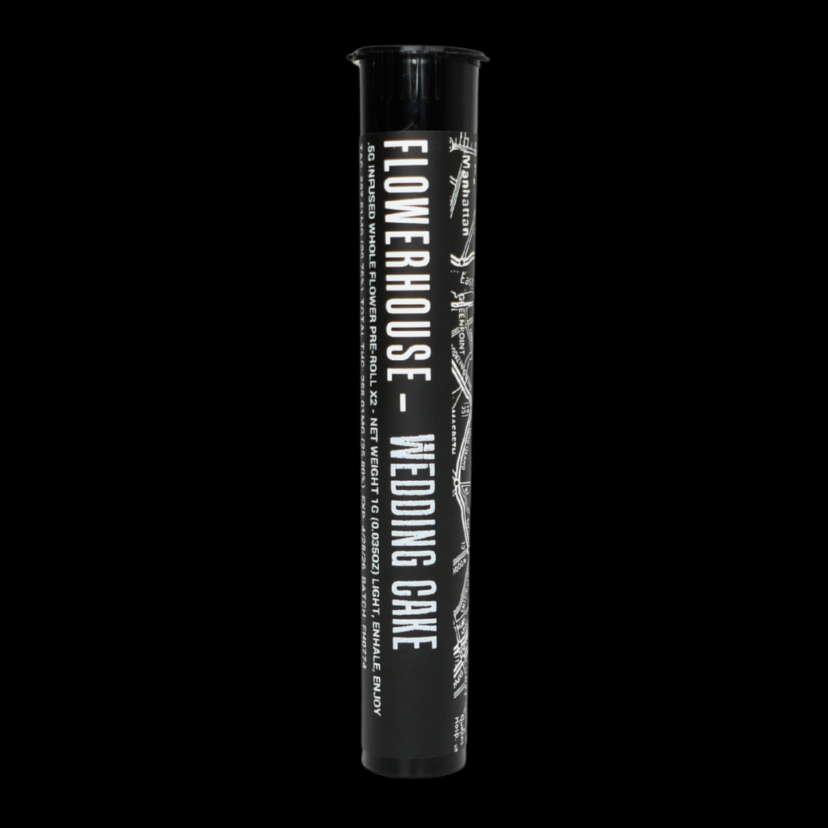 Photograph of Product: FlowerHouse | Wedding Cake | Infused Pre-Roll 2pk | Hybrid