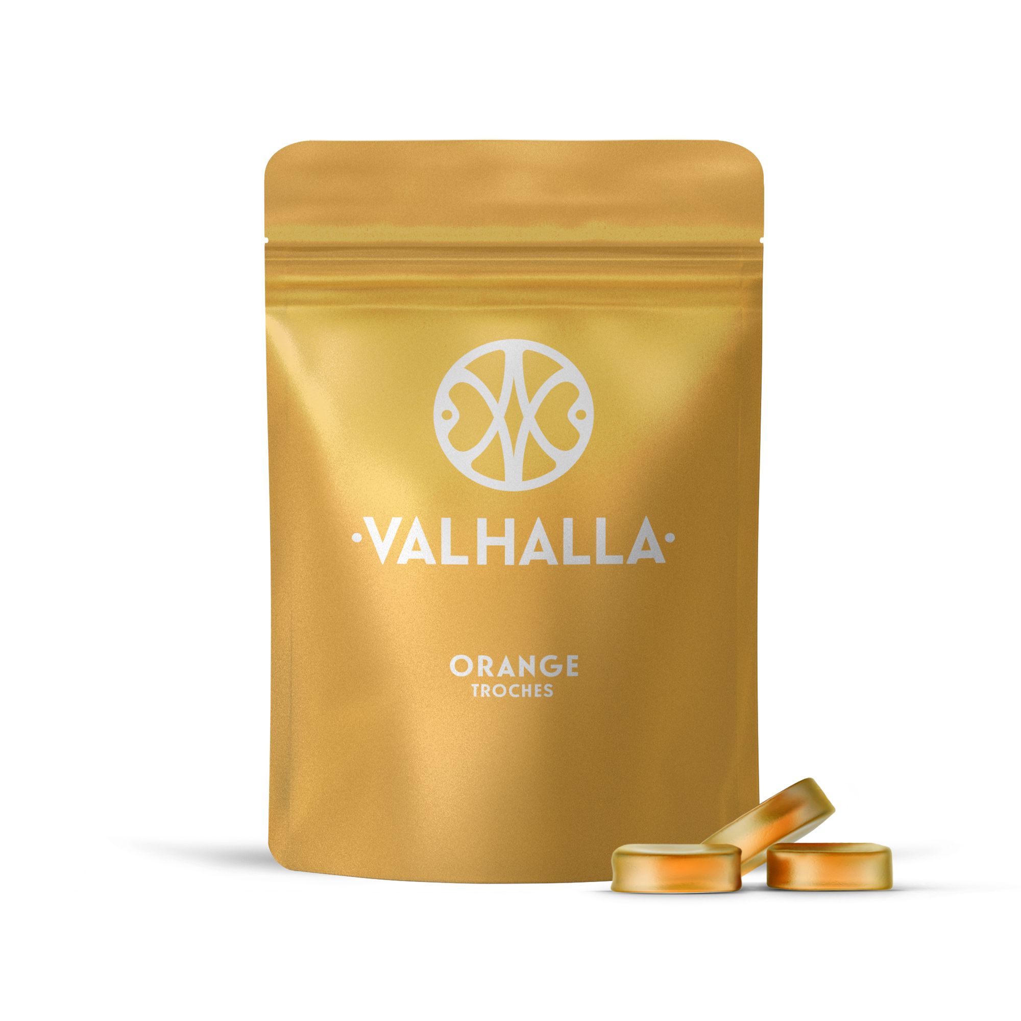Photograph of product: Orange | 50mg Soft Troches | 10pk