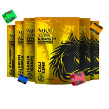 Photograph of product: MKX | Blazin Blue Razberry | THC Gummies | 200mg