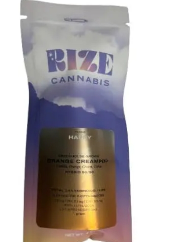 Photograph of product: Orange Creampop- - Rize
