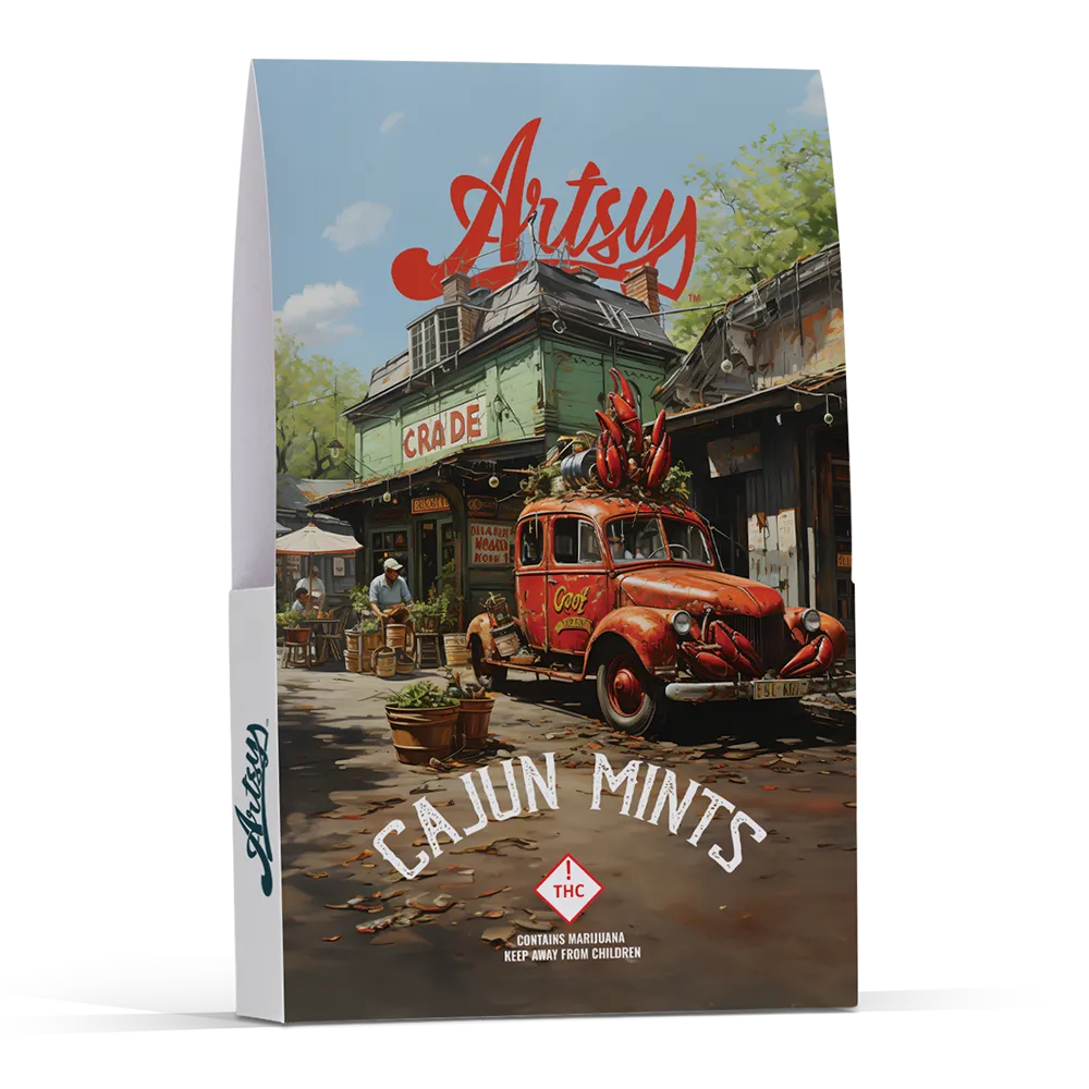 Photograph of product: Artsy - Pre-Packed - Cajun Mints (I) - 5g