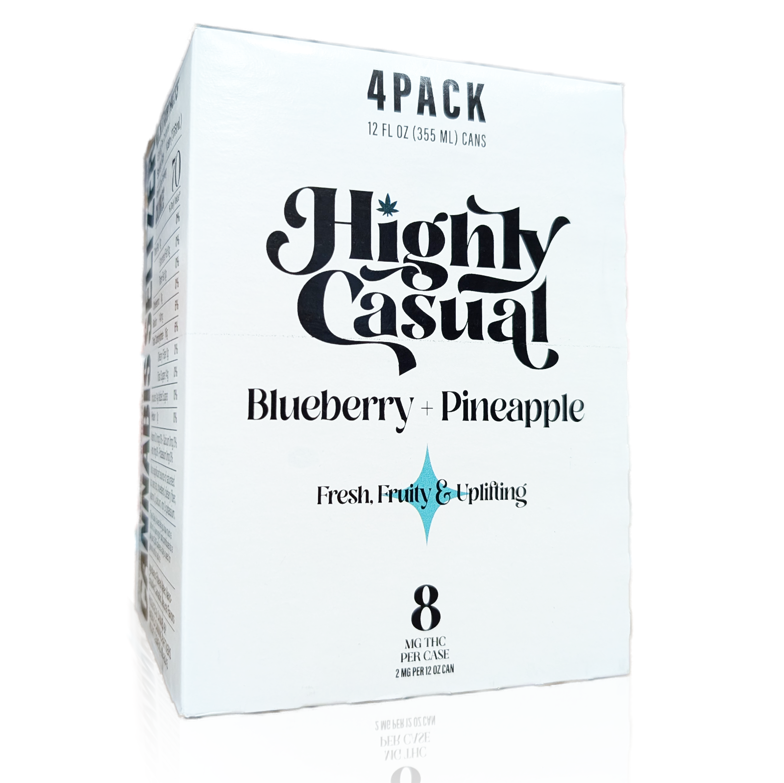 Photograph of product: BLUEBERRY PINEAPPLE - 4 PACK 8MG TH-oui (4X2MG)