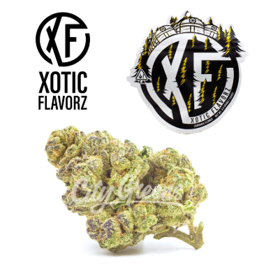 Photograph of product: Xotic Flavorz Flower 14g Platinum OG