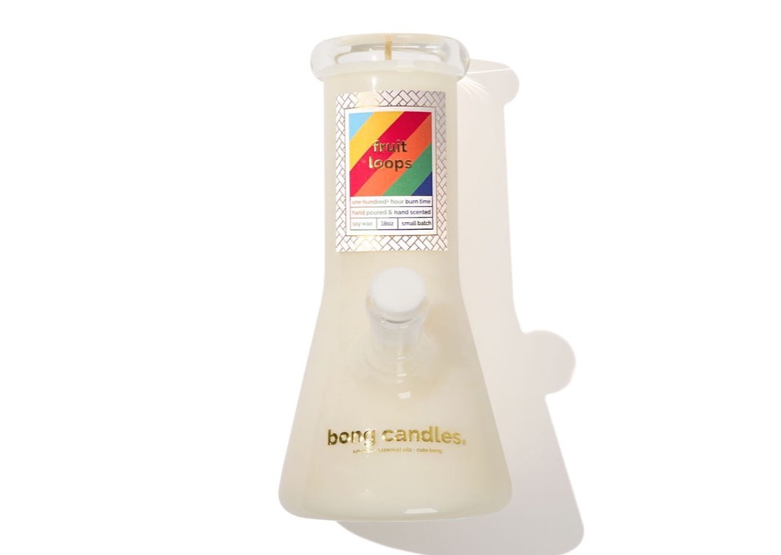 Photograph of product: Bong Candle | Fruit Loops