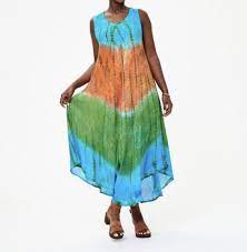 Photograph of product: Thread Head Tye Die Dress Colors Vary
