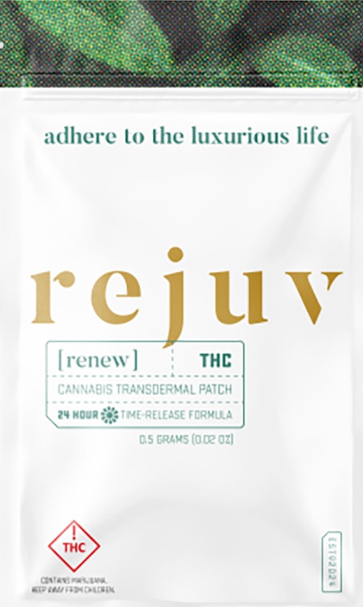 Photograph of product: Rejuv Patches - Renew - 5:1 CBN:TH-oui (25mg:5mg)