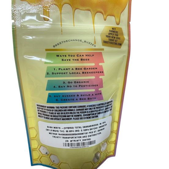 Photograph of product: Buzzed - Gush Mints 7g - 