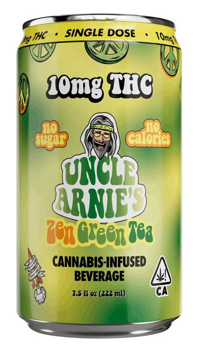 Photograph of product: Uncle Arnie's | ZenGreen Tea | 7.5oz 10MG