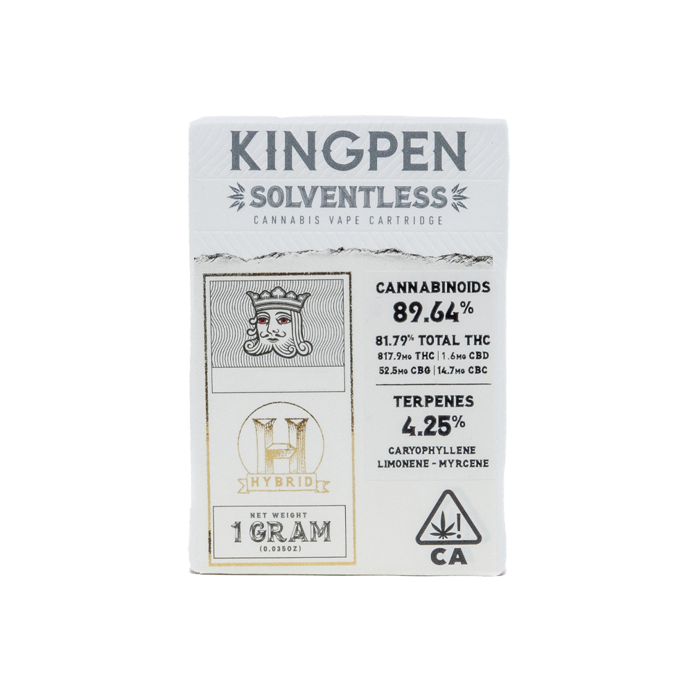 Photograph of product: FIRST CLASS FUNK SOLVENTLESS CARTRIDGE [1 G]