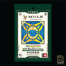 Photograph of product: Mule - Sour Blue Razz Lemon 1:1:1:2 Day Quad