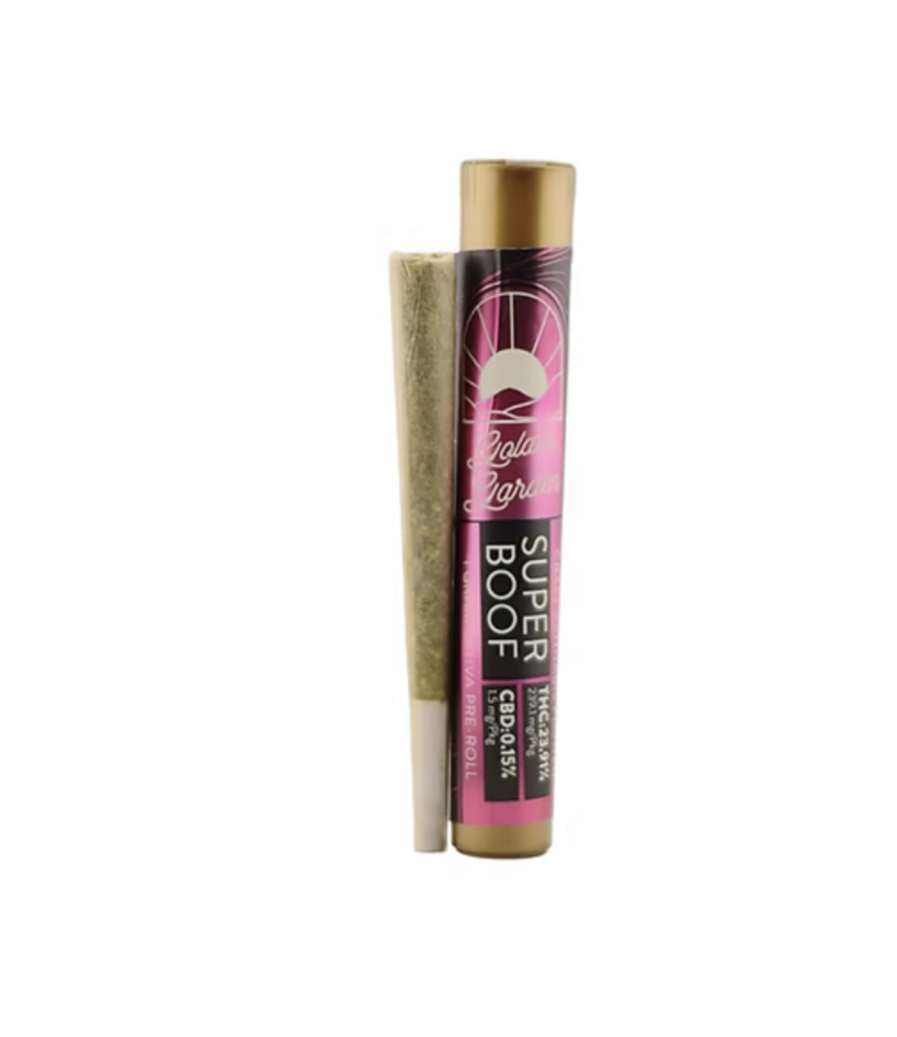 Photograph of product: Golden Garden | Superboof Pre-Roll