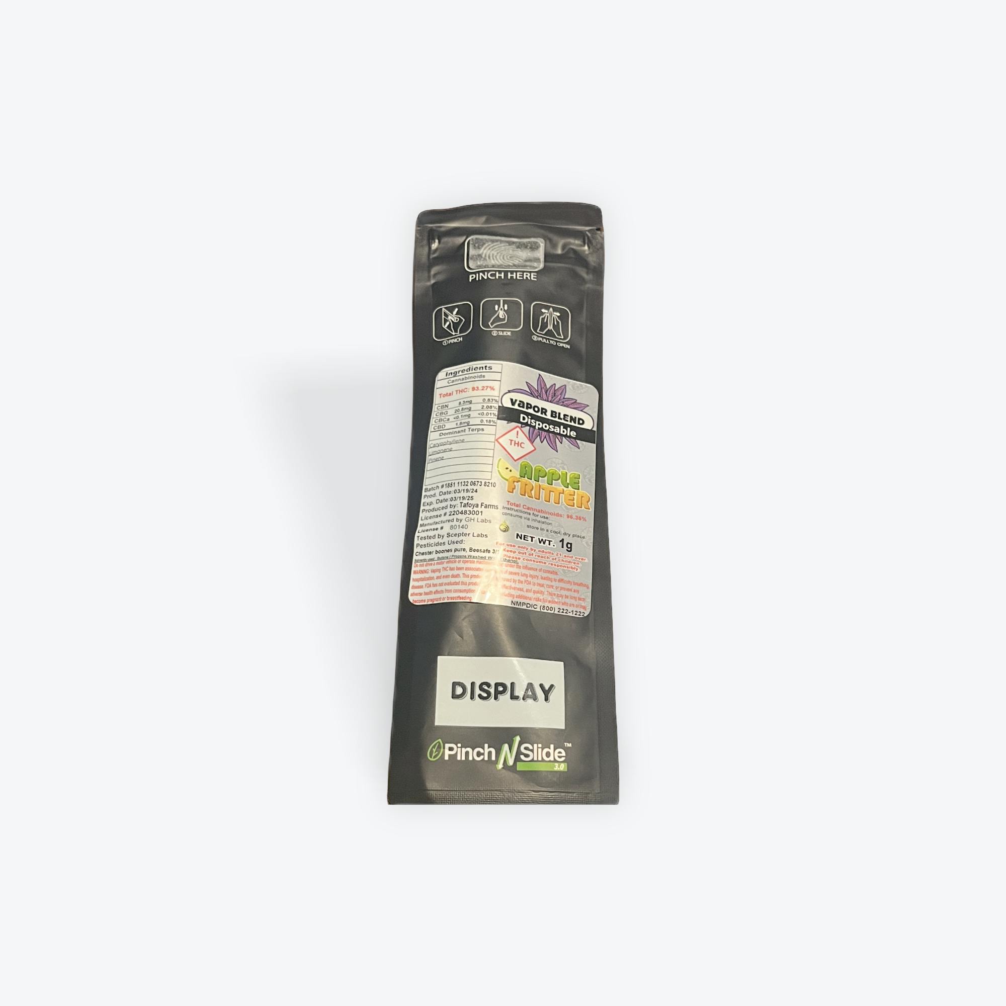Photograph of product: Vapor Blend | Apple Fritter | 1G