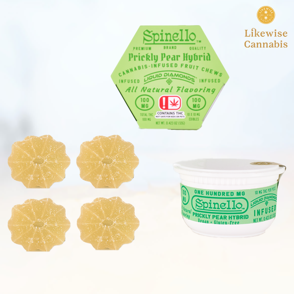 Photograph of product: 4-PACK 1000MG PRICKLY PEAR HYBRID GUMMIES