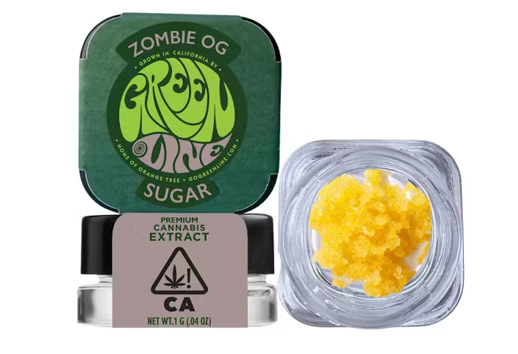Photograph of product: SUGAR - ZOMBIE OG (1G)