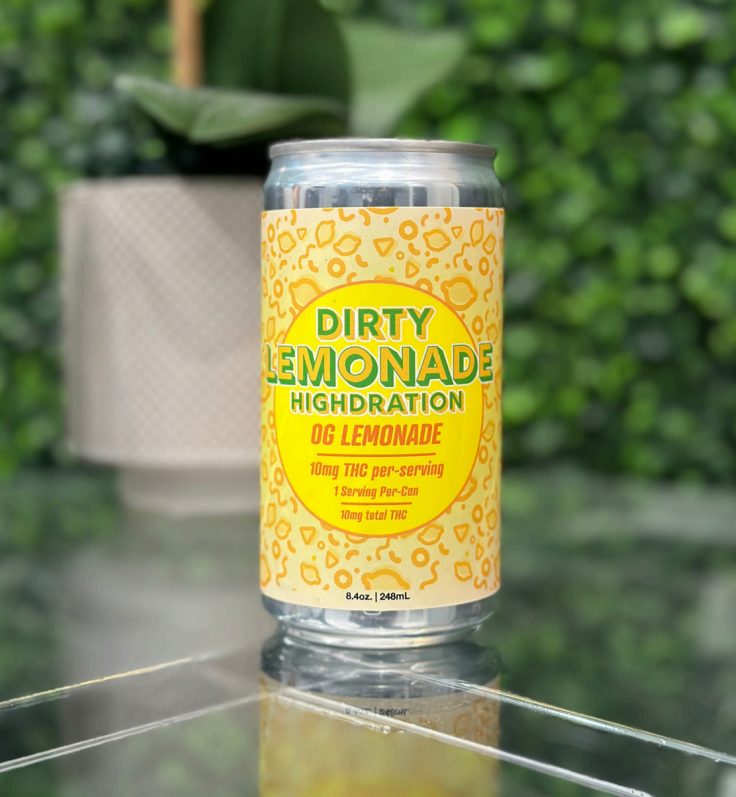 Photograph of product: Dirty Lemonade Hydration - Beverage - OG Lemonade - 10mg