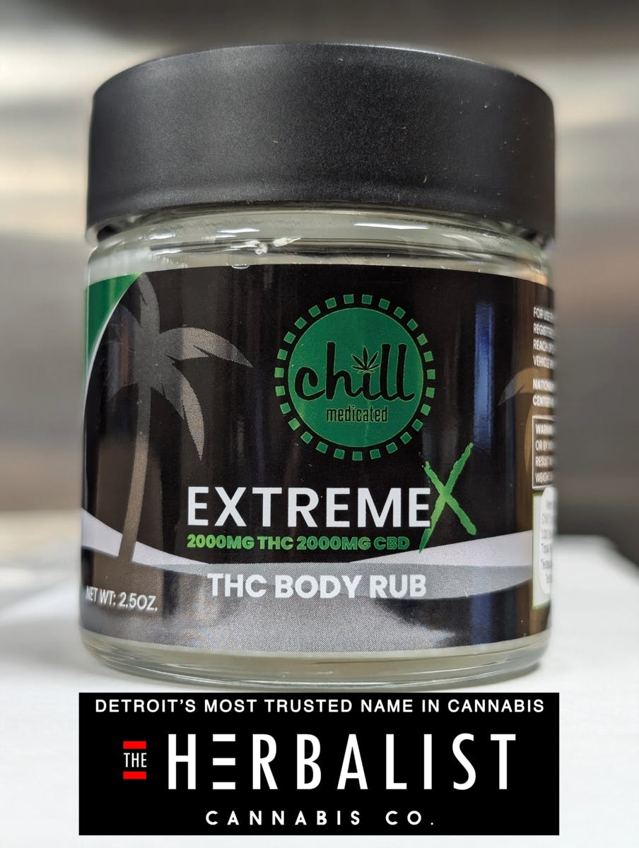 Photograph of product: Chill Medicated ExtremeX 2000x2000 CBD