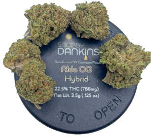Photograph of product: SNOBBY DANKINS Aldo OG 3.5g Flower