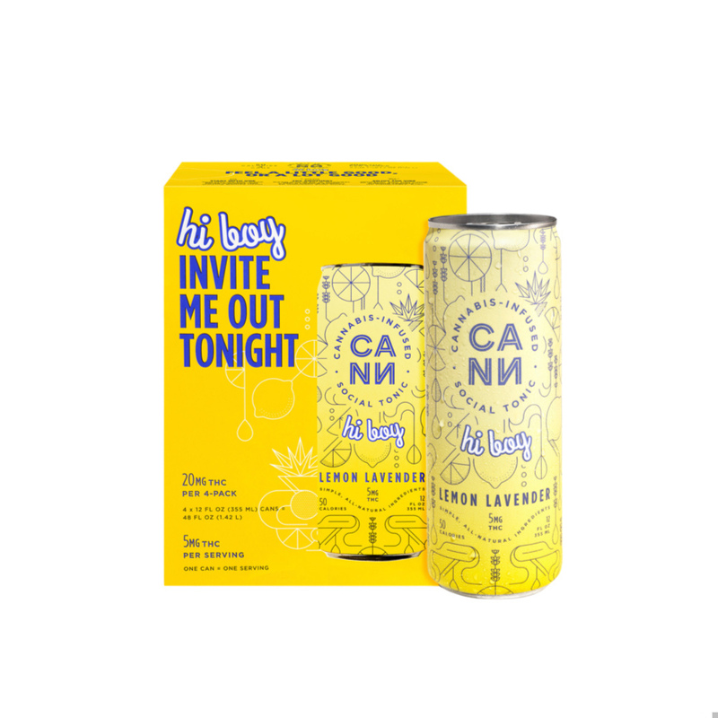 Photograph of product: Lemon Lavender - 10mg - 4pk