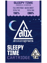 Photograph of product: SLEEPYTIME 1G THC:CBN CARTRIDGE