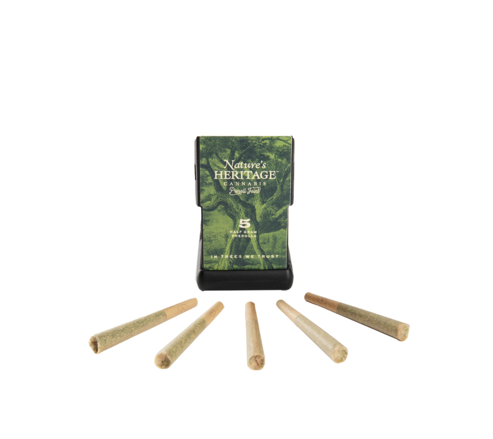 Photograph of product: Nature's Heritage Chimax 0.5g 5pk Preroll