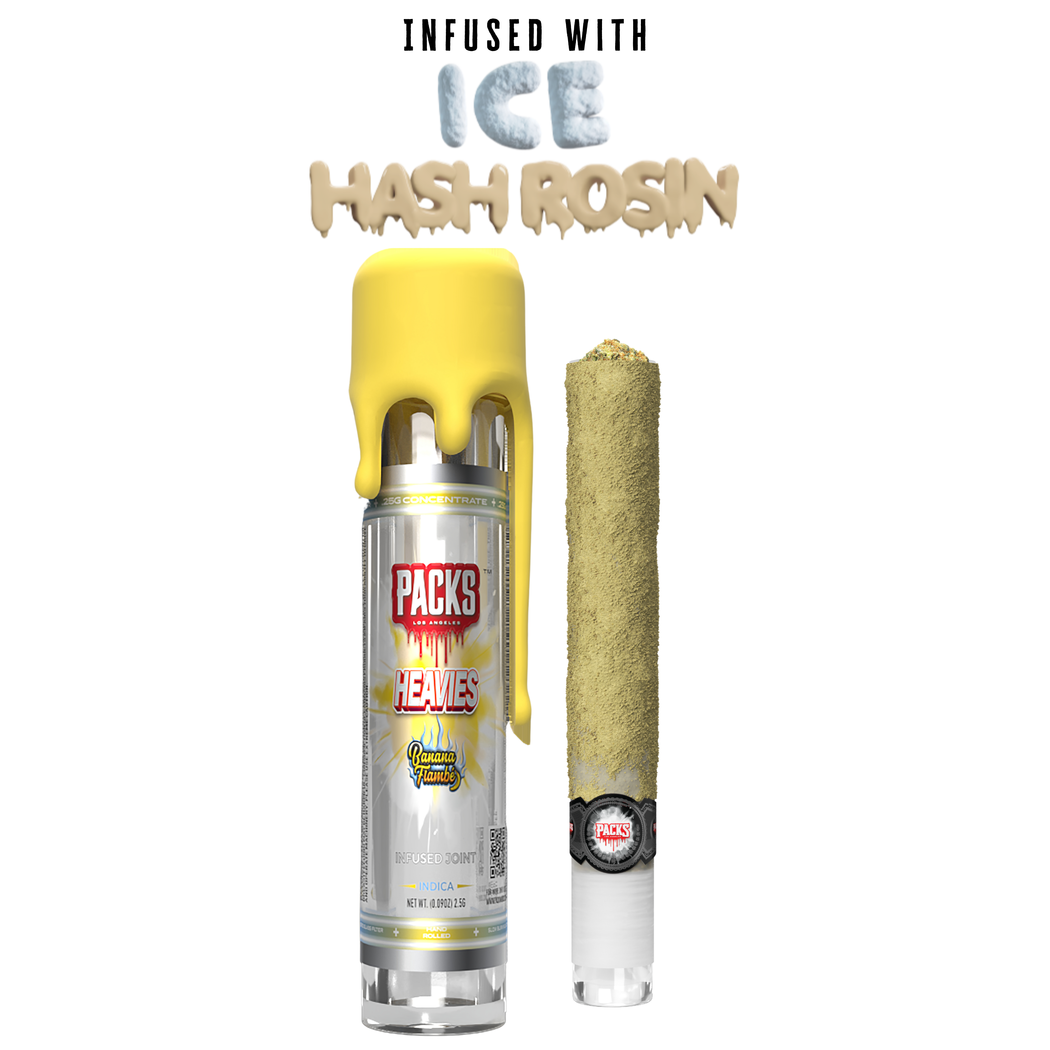 Photograph of product: BANANA FLAMBE | Packs Heavies | 2.5G